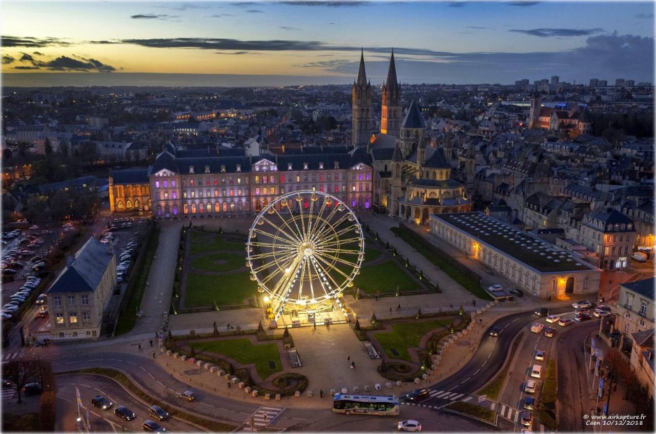 La Bonbonniere Rose Lägenhet Caen Exteriör bild