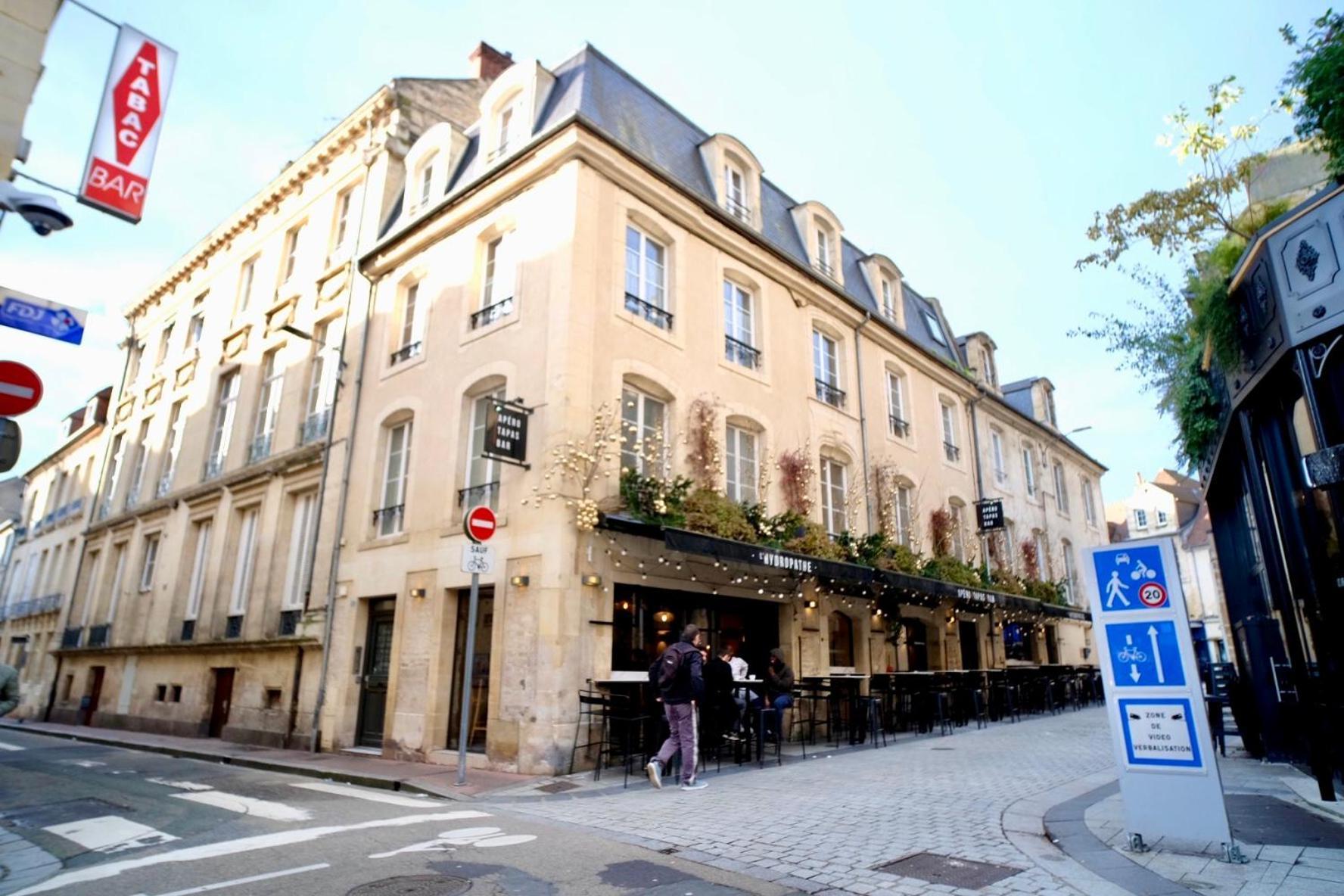 La Bonbonniere Rose Lägenhet Caen Exteriör bild